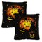 Scary Halloween Decorative Halloween Indoor/Outdoor Pillow Cover (set of 2)